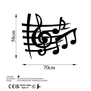 Metal Duvar Dekorları Model-552