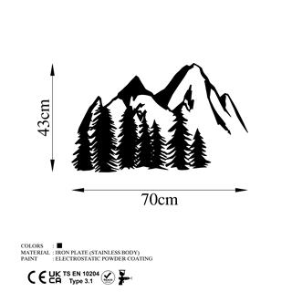 Metal Duvar Dekorları Model-559