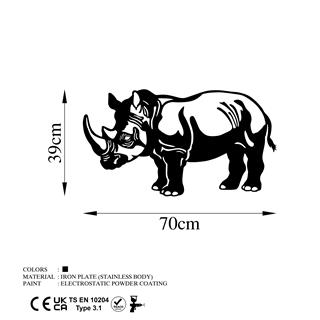 Metal Duvar Dekorları Model-563