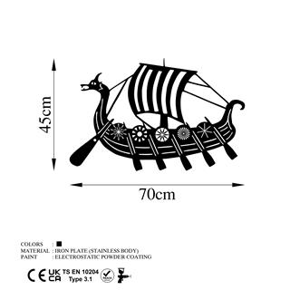Metal Duvar Dekorları Model-568