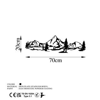 Metal Duvar Dekorları Model-574