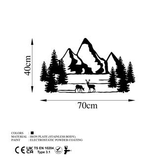 Metal Duvar Dekorları Model-579
