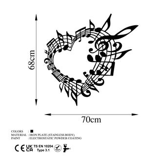 Metal Duvar Dekorları Model-581