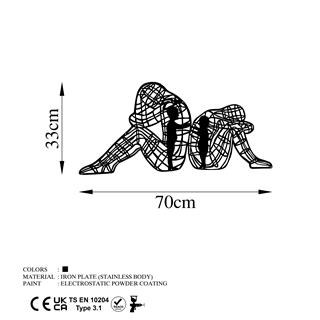 Metal Duvar Dekorları Model-584