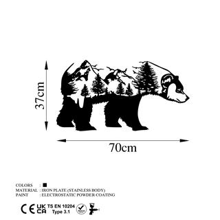 Metal Duvar Dekorları Model-585