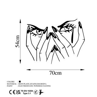 Metal Duvar Dekorları Model-587