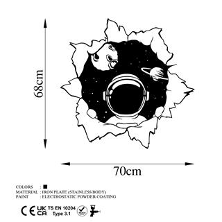Metal Duvar Dekorları Model-589