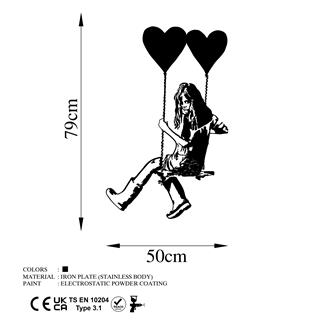 Metal Duvar Dekorları Model-594