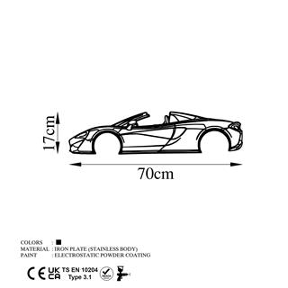 Metal Duvar Dekorları Model-605