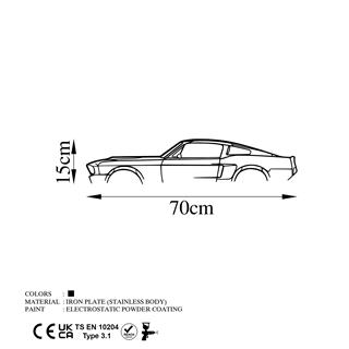 Metal Duvar Dekorları Model-610