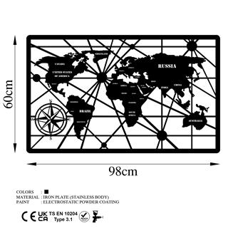 Metal Duvar Dekorları Model-618