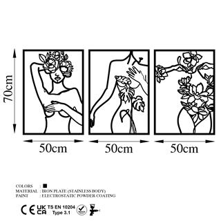 Metal Duvar Dekorları Model-628
