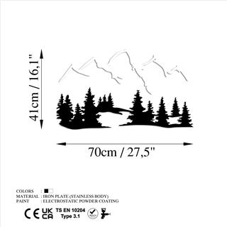 Metal Duvar Dekorları Model-651-A