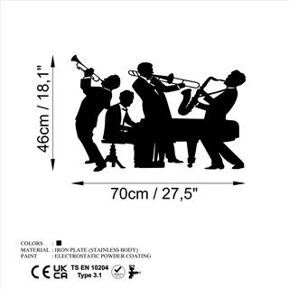 Metal Duvar Dekorları Model-685