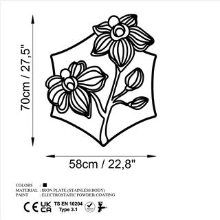 Metal Duvar Dekorları Model-715