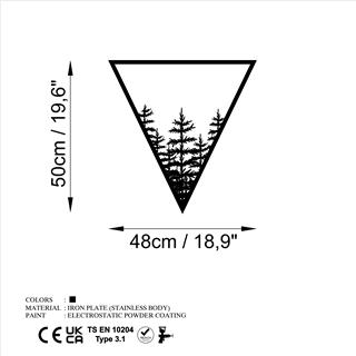 Metal Duvar Dekorları Model-742