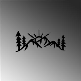 Metal Duvar Dekorları Model-755