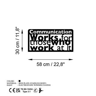 Metal Duvar Dekorları Model-837