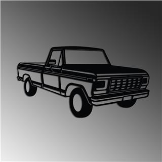 Metal Duvar Dekorları Model-868