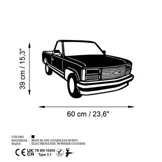 Metal Duvar Dekorları Model-877