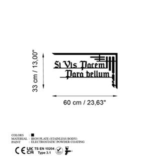 Metal Duvar Dekorları Model-957