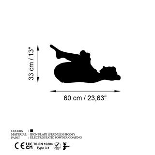 Metal Duvar Dekorları Model-982