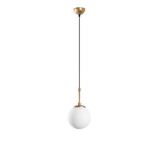 Camlı Tekli Sarkıt Parlak Gold Orbıtal-15-14002