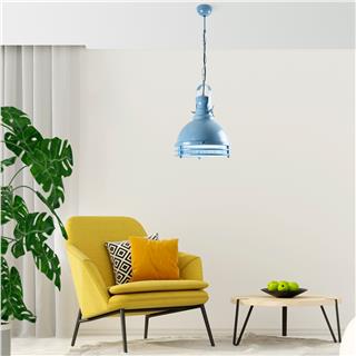Metal Sıvama Tekli Sarkıt Mavi Saglam-3762-Lıghtblue