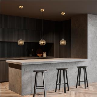 Metal Tekli Sarkıt Parlak Gold Selcuklu-Mr-788-1
