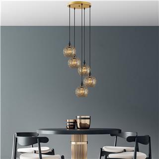 Metal 5Li Tepsi Sarkıt Parlak Gold Selcuklu-Mr-790-1