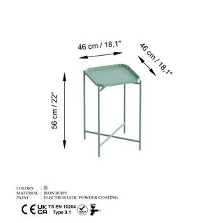 Shb-008-D Metal Sehpa Shb-008-D-Srk