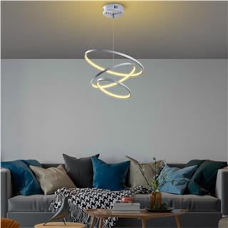 LedLi Avize Mat Gri Sımıt-13699