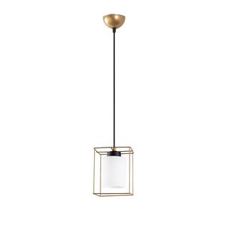 Camlı Tekli Sarkıt Parlak Gold Swank-702-6