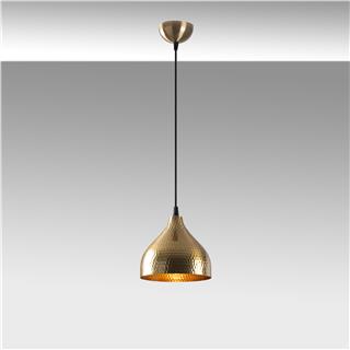 Metal Sıvama Tekli Sarkıt Parlak Gold Tattoo-B-Nus-2394