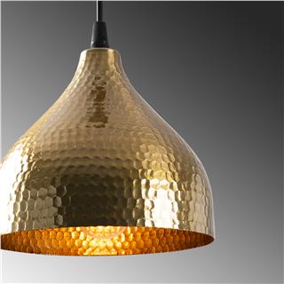Metal Sıvama Tekli Sarkıt Parlak Gold Tattoo-B-Nus-2394