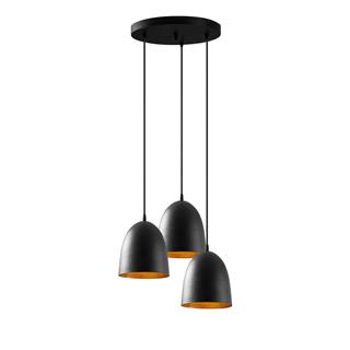 Siyah Metal Dövmeli Sarkıt Avize Bal Peteği Desenli Modern Salon E27duylu,TATTOO-C-NUS-6168