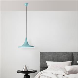 Metal Sıvama Tekli Sarkıt Parlak Turkuaz Tom-3531-Turquoıse