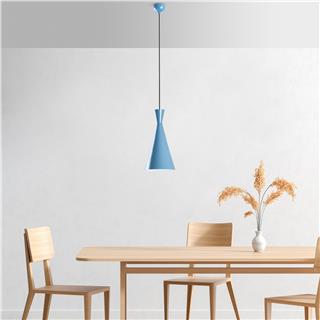 Metal Sıvama Tekli Sarkıt Mavi Tom-3541-Lıghtblue