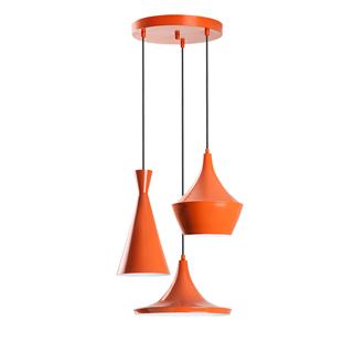 Metal Sıvama 3Lü Tepsi Sarkıt Orange Tom-3556-Orange