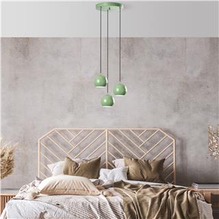 Metal Sıvama 3Lü Tepsi Sarkıt Green Top-15-241-1-Mıntgreen