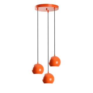 Metal Sıvama 3Lü Tepsi Sarkıt Orange Top-15-241-1-Orange