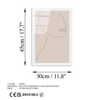 Uv-1039 Uv Baskılı Camlar Uv-1039-30X45