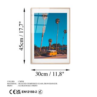 Uv-1054 Uv Baskılı Camlar Uv-1054-30X45
