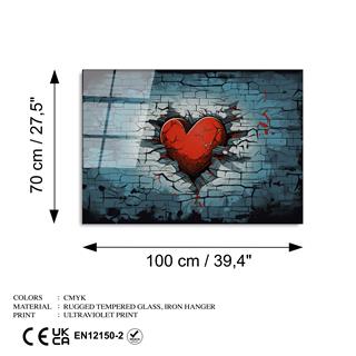 Uv-1172 Uv Baskılı Camlar Uv-1172-70X100