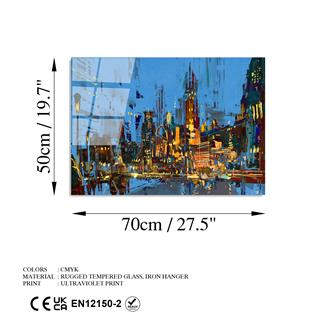 Uv-345 Uv Baskılı Camlar Uv-345-50X70