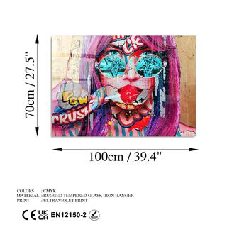 Uv-719 Uv Baskılı Camlar Uv-719-70X100