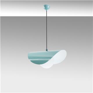 Camlı Tekli Sarkıt Parlak Turkuaz Vatoz-Nus-2866-Turquoıse