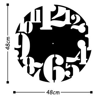 Metal Duvar Dekorları Watch-001