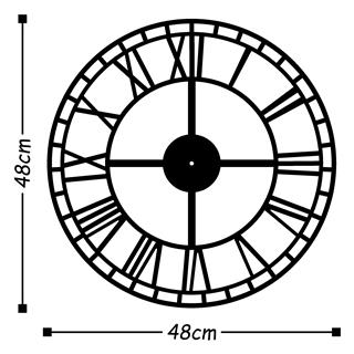 Metal Duvar Dekorları Watch-002
