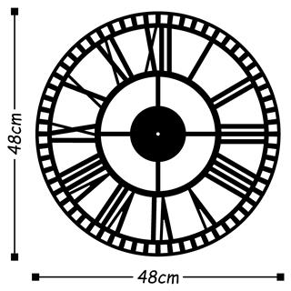 Metal Duvar Dekorları Watch-010